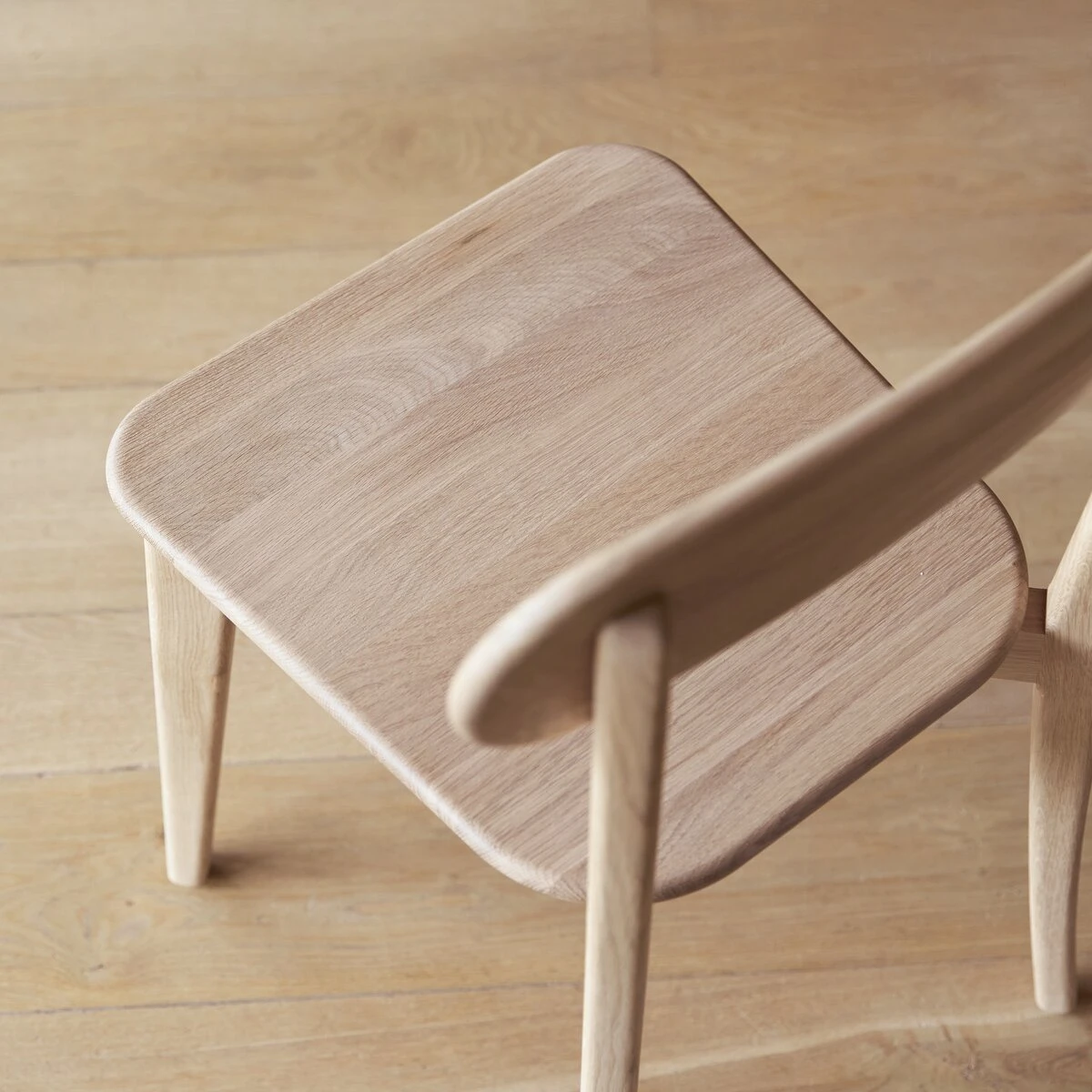 Abel Set Of 2 Solid Oak Chairs Ref. 6038 9 Abel Set Of 2 Solid Oak Chairs Ref. 6038 - Image 7