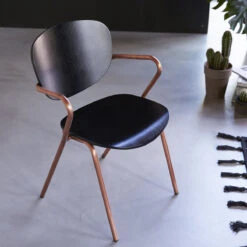 Ada Copper Oak And Metal Chair Ref. 2514 -Tikamoon 1200 1200 ada copper oak and metal chair 3