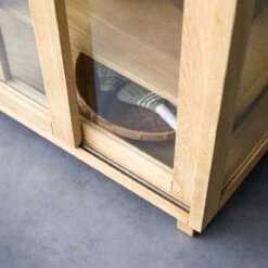 Adel Solid Oak Storage Cabinet Ref. 5237 -Tikamoon 1200 1200 adel solid oak storage cabinet 6