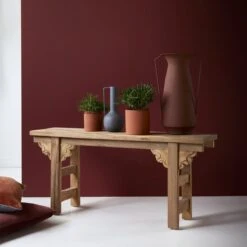 Adonis Low Console Table In Solid Recycled Teak Ref. 4485 14 Adonis Low Console Table In Solid Recycled Teak Ref. 4485 -Tikamoon 1200 1200 adonis low console table in solid recycled teak 3