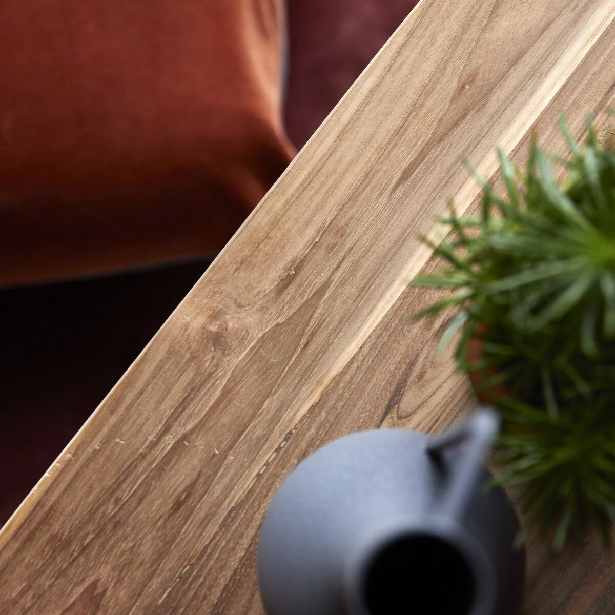 Adonis Low Console Table In Solid Recycled Teak Ref. 4485 9 Adonis Low Console Table In Solid Recycled Teak Ref. 4485 - Image 7