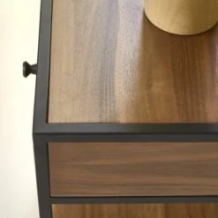 Agra Solid Acacia And Metal Bedside Table Ref. 6433 -Tikamoon 1200 1200 agra solid acacia and metal bedside table 2