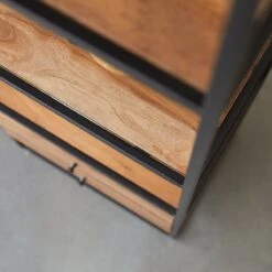 Agra Solid Acacia And Metal Column Ref. 3364 -Tikamoon 1200 1200 agra solid acacia and metal column 5