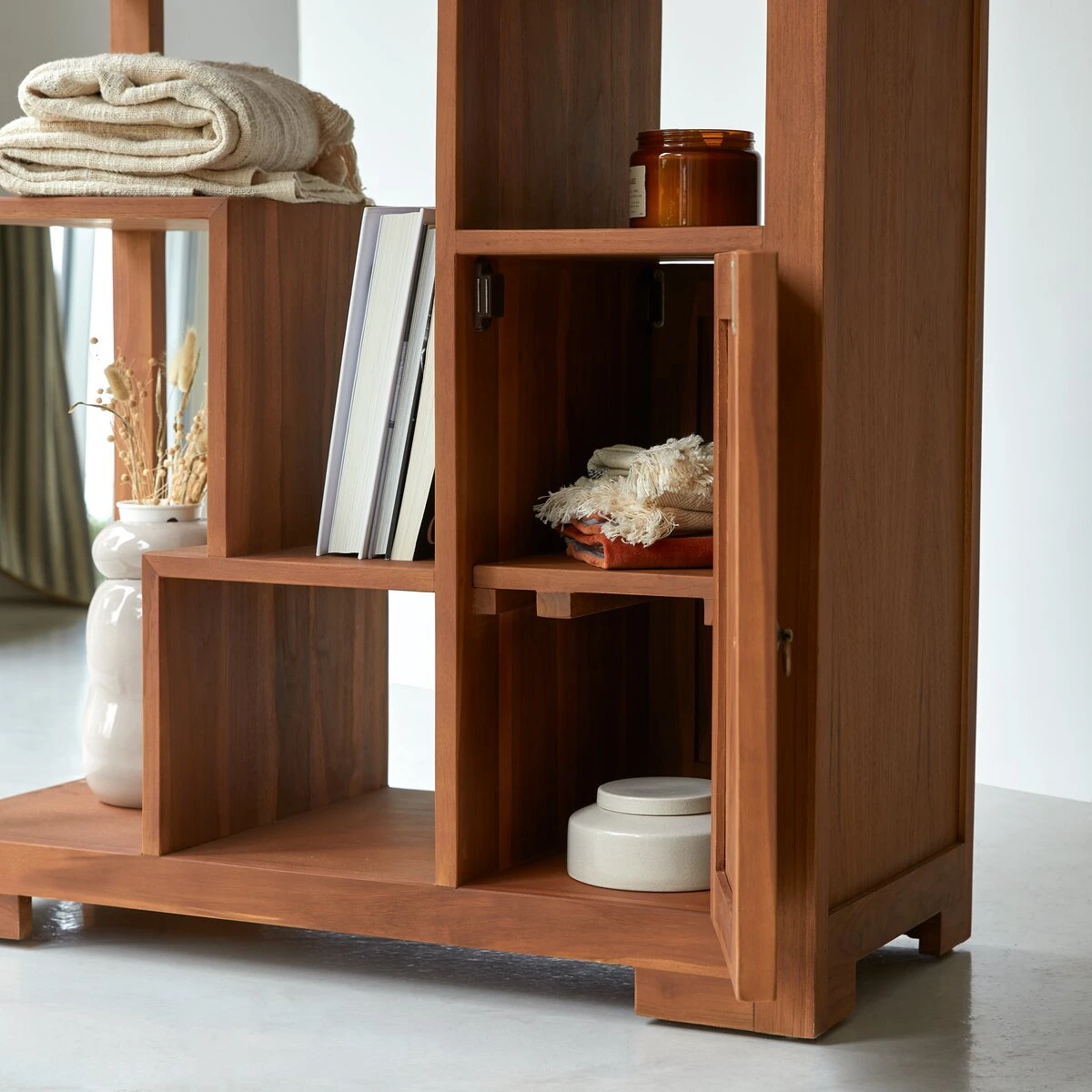 Alco Tipo Solid Teak Bookcase Ref. 364 5 Alco Tipo Solid Teak Bookcase Ref. 364 - Image 3