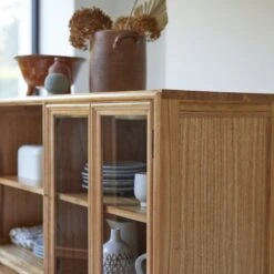 Alex Mindi Wood Low Display Cabinet Ref. 2601 18 Alex Mindi Wood Low Display Cabinet Ref. 2601 -Tikamoon 1200 1200 alex mindi wood low display cabinet 6