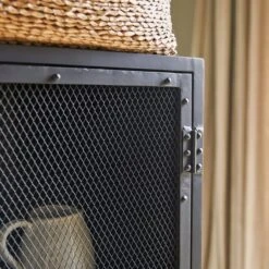 Alma Metal Mesh Wardrobe Ref. 3447 11 Alma Metal Mesh Wardrobe Ref. 3447 -Tikamoon 1200 1200 alma metal mesh wardrobe 2