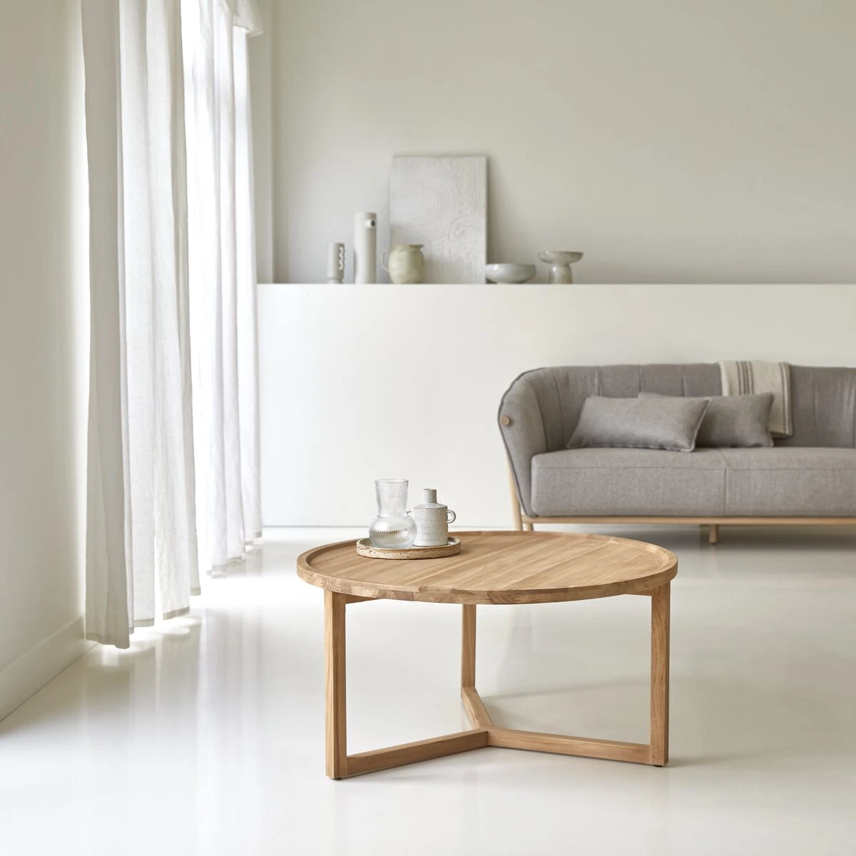 Ana Solid Teak Coffee Table Ref. 3308 3 Ana Solid Teak Coffee Table Ref. 3308