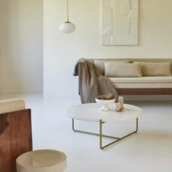 Anatole Confetti Terrazzo And Metal Coffee Table Ref. 2658