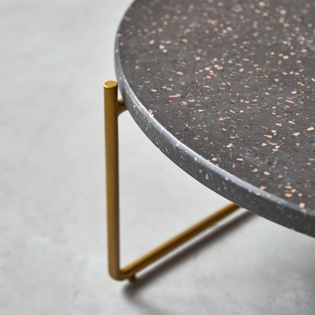 Anatole Grey Terrazzo And Metal Coffee Table Ref. 2664 7 Anatole Grey Terrazzo And Metal Coffee Table Ref. 2664 - Image 5