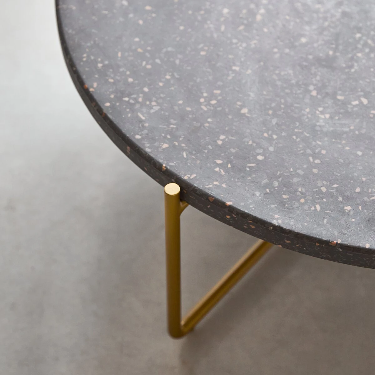 Anatole Grey Terrazzo And Metal Coffee Table Ref. 2664 8 Anatole Grey Terrazzo And Metal Coffee Table Ref. 2664 - Image 6