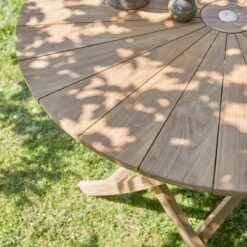 Andria Solid Teak Folding Garden Furniture Set Ref. 2520 -Tikamoon 1200 1200 andria solid teak folding garden furniture set seats 2 8