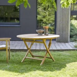 Andria Solid Teak Folding Garden Table Ref. 2099