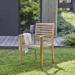 Andria Solid Teak Garden Armchair Ref. 2102