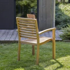 Andria Solid Teak Garden Armchair Ref. 2102 -Tikamoon 1200 1200 andria solid teak garden armchair 3