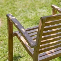 Andria Solid Teak Garden Armchair Ref. 2102 -Tikamoon 1200 1200 andria solid teak garden armchair 4