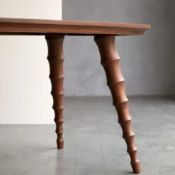 Anouk Solid Mango Wood Table For 4-6 People Ref. 5087 12 Anouk Solid Mango Wood Table For 4-6 People Ref. 5087 -Tikamoon 1200 1200 anouk solid mango wood table for 4 6 people 4