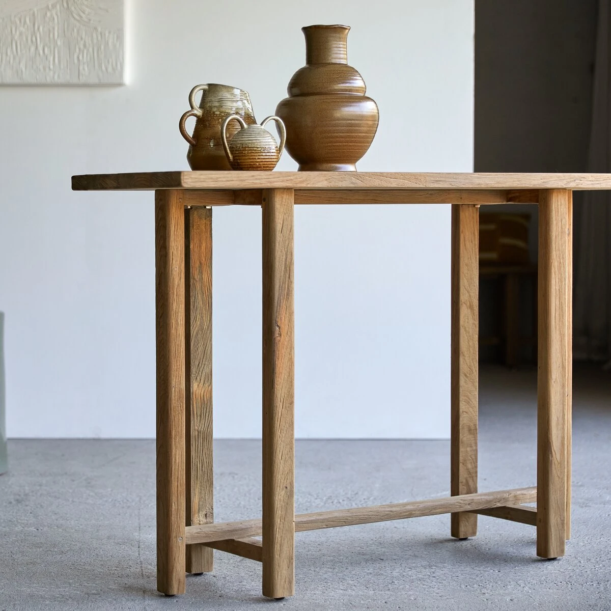 Antonia Recycled Solid Teak Console Table Ref. 5370 5 Antonia Recycled Solid Teak Console Table Ref. 5370 - Image 3