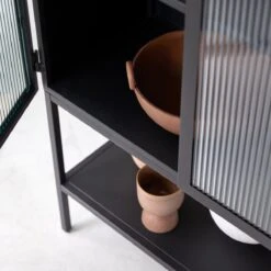 Antonin Metal Display Cabinet Ref. 6314 -Tikamoon 1200 1200 antonin metal display cabinet 4