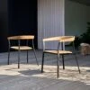 Arco Solid Teak And Aluminium Garden Chair Ref. 5177 1 Arco Solid Teak And Aluminium Garden Chair Ref. 5177 -Tikamoon 1200 1200 arco solid teak and aluminium garden chair