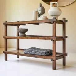 Arko Solid Mango Wood Bookcase Ref. 4673 -Tikamoon 1200 1200 arko solid mango wood bookcase 5