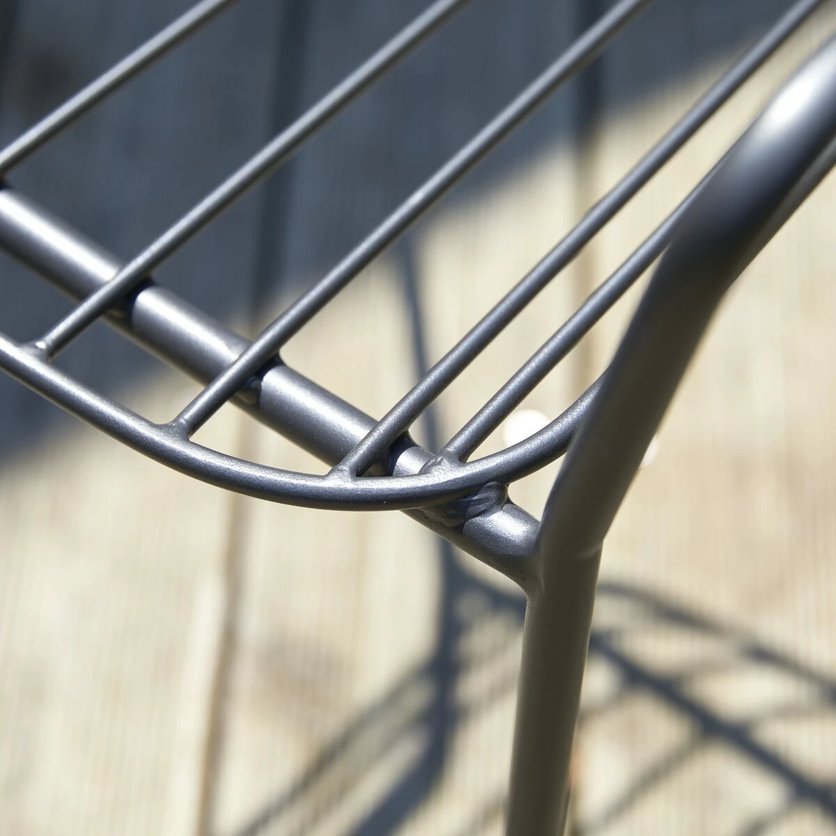 Arty Dark Grey Metal Garden Armchair Ref. 3160 5 Arty Dark Grey Metal Garden Armchair Ref. 3160 - Image 3