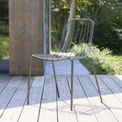 Arty Dark Grey Metal Garden Chair Ref. 3157 13 Arty Dark Grey Metal Garden Chair Ref. 3157 -Tikamoon 1200 1200 arty dark grey metal garden chair 3