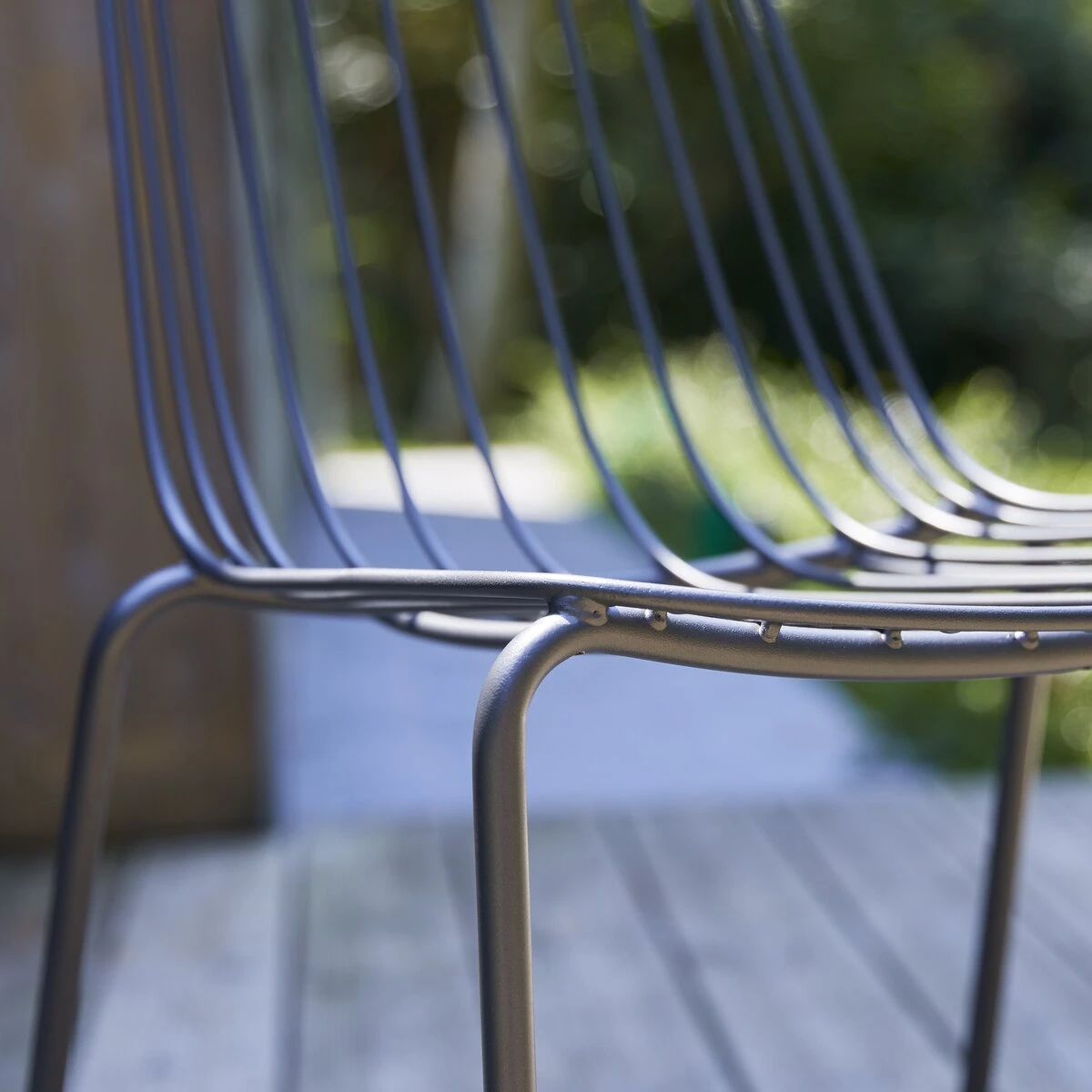 Arty Dark Grey Metal Garden Chair Ref. 3157 8 Arty Dark Grey Metal Garden Chair Ref. 3157 - Image 6