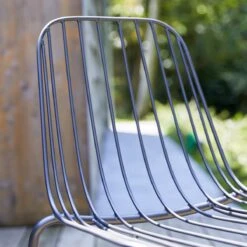 Arty Dark Grey Metal Garden Chair Ref. 3157 17 Arty Dark Grey Metal Garden Chair Ref. 3157 -Tikamoon 1200 1200 arty dark grey metal garden chair 7