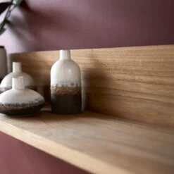 Arty Solid Teak Wall-mounted Shelf Ref. 2599 13 Arty Solid Teak Wall-mounted Shelf Ref. 2599 -Tikamoon 1200 1200 arty solid teak wall mounted shelf 5