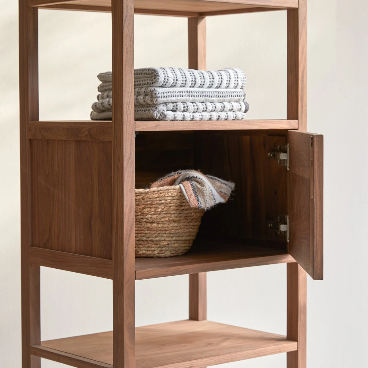 Arty Solid Walnut Storage Unit Ref. 4862 4 Arty Solid Walnut Storage Unit Ref. 4862 - Image 2