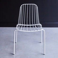 Arty White Metal Chair Ref. 2683 -Tikamoon 1200 1200 arty white metal chair 3