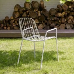 Arty White Metal Garden Armchair Ref. 3004 -Tikamoon 1200 1200 arty white metal garden armchair 5