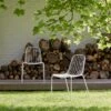 Arty White Metal Garden Chair Ref. 3001 1 Arty White Metal Garden Chair Ref. 3001 -Tikamoon 1200 1200 arty white metal garden chair