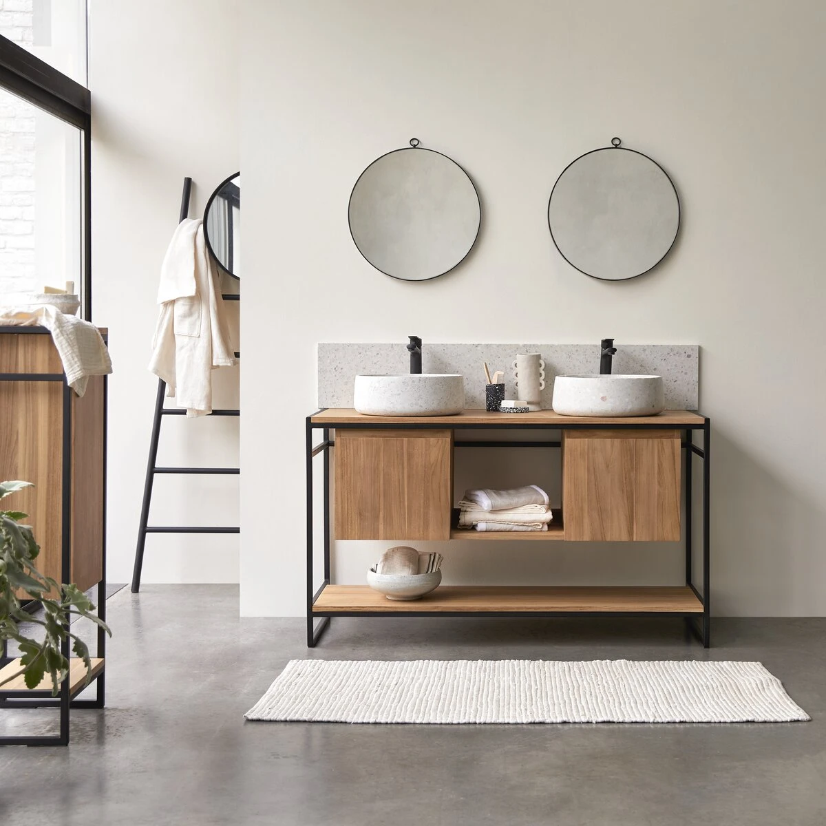 Ava Splashback In Moon Premium Terrazzo 145 Cm Ref. 6231 4 Ava Splashback In Moon Premium Terrazzo 145 Cm Ref. 6231 - Image 2