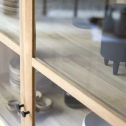 Babeth Solid Teak Tall Display Cabinet Ref. 4185 -Tikamoon 1200 1200 babeth solid teak tall display cabinet 6