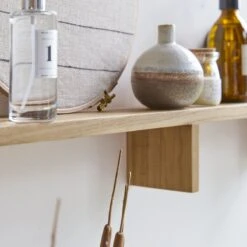 Bahya Solid Teak Horizontal Bathroom Shelf Ref. 2597 9 Bahya Solid Teak Horizontal Bathroom Shelf Ref. 2597 -Tikamoon 1200 1200 bahya solid teak horizontal bathroom shelf 3