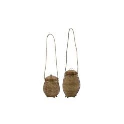 Balie 2 Rattan Baskets 16 And 31 Cm Ref. 5123