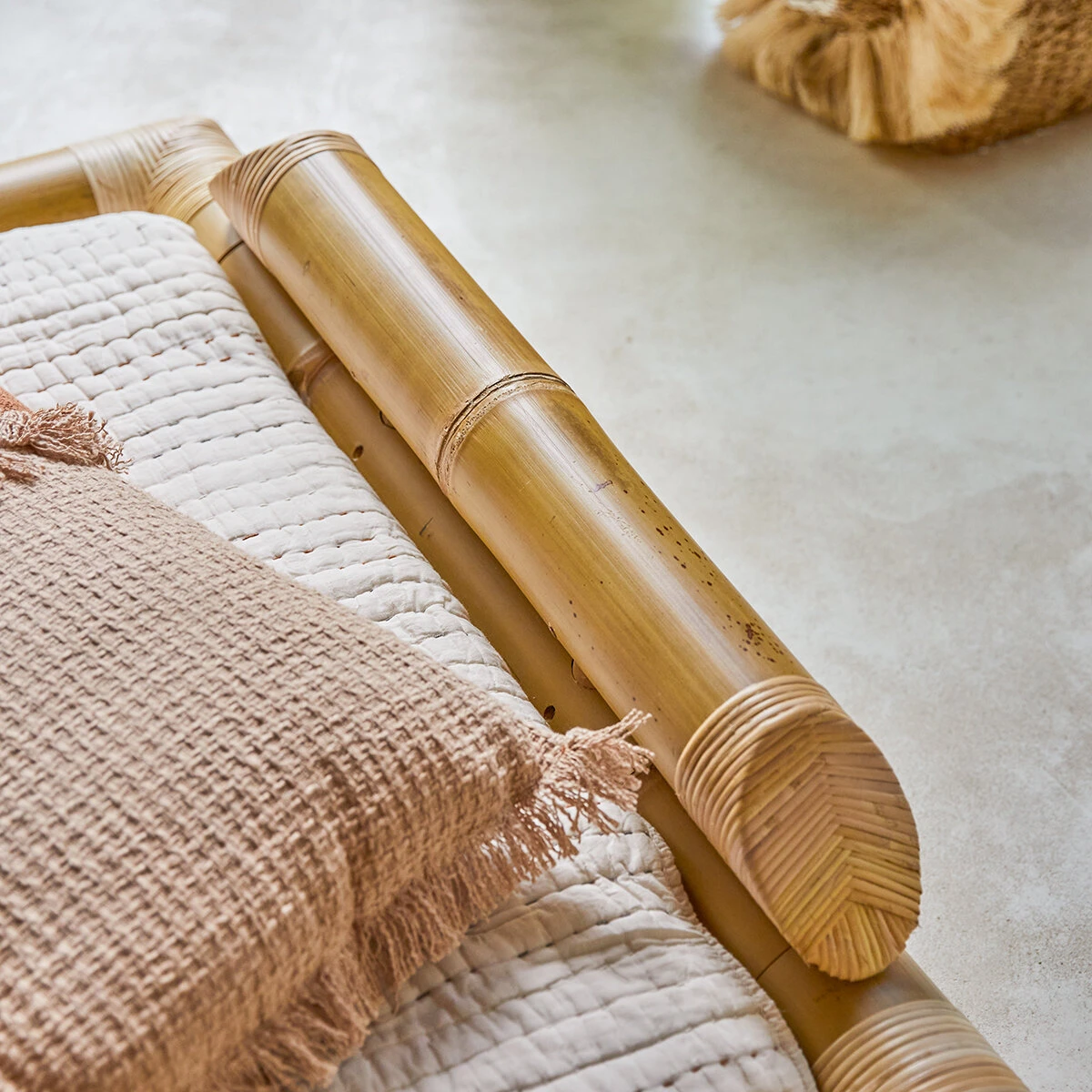 Balyss Kids Bamboo Futon Bed 90x190 Cm Ref. 5538 4 Balyss Kids Bamboo Futon Bed 90x190 Cm Ref. 5538 - Image 2