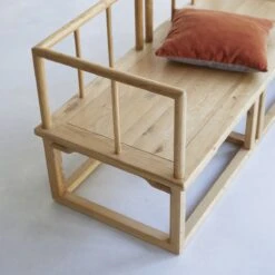 Bao Solid Oak Double Armchair Ref. 4194 -Tikamoon 1200 1200 bao solid oak double armchair 2