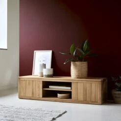Basil Teak TV Stand 140 Cm Ref. 1839 -Tikamoon 1200 1200 basil teak tv stand 140 cm 3