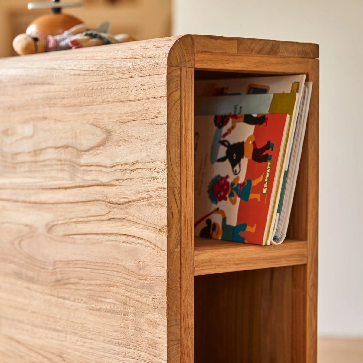 Bertie Kids Solid Teak Headboard With Storage 120 Cm Ref. 5620 4 Bertie Kids Solid Teak Headboard With Storage 120 Cm Ref. 5620 - Image 2