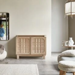 Bodi Solid Oak Sideboard 120 Cm Ref. 5598