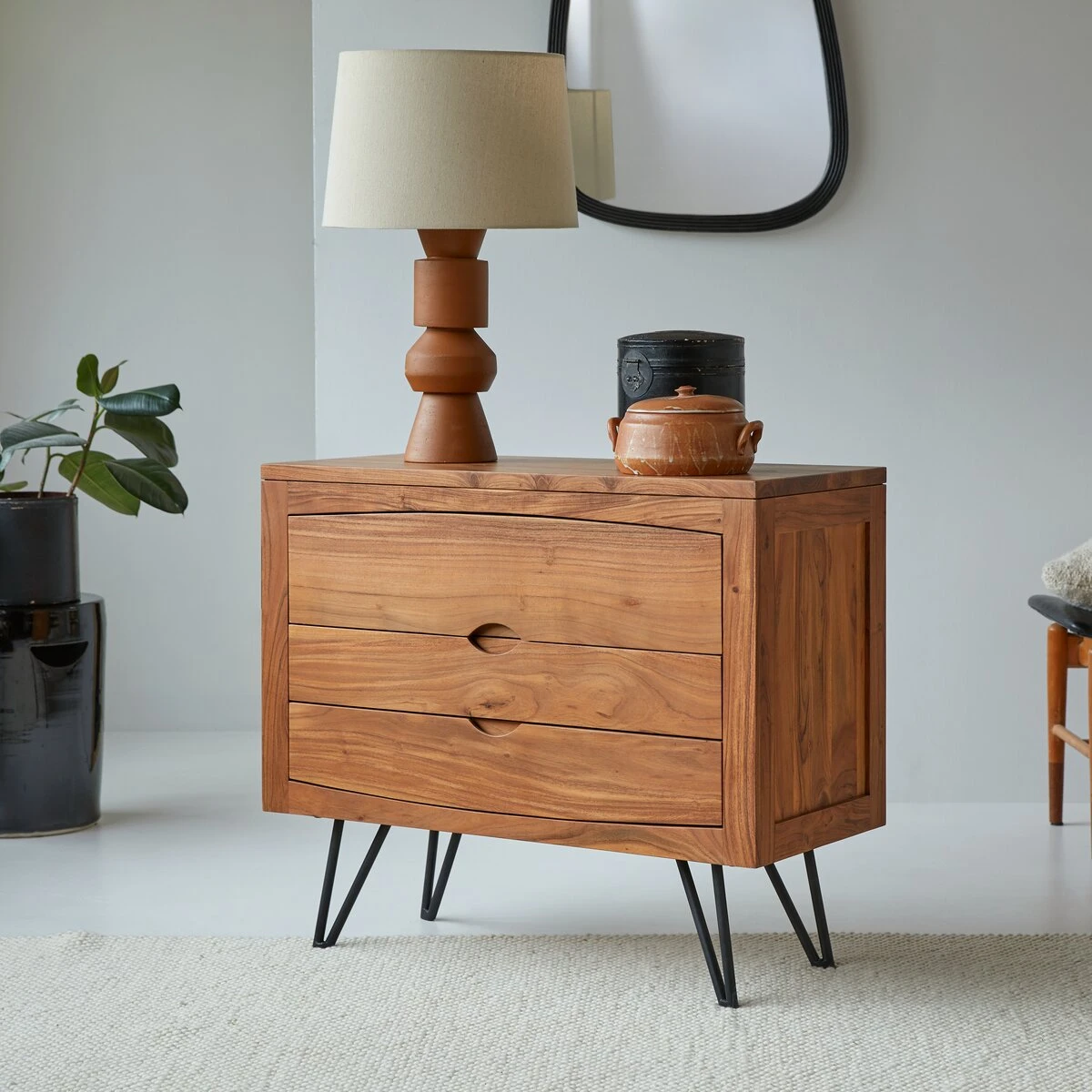 Bonnie Solid Acacia Chest Of Drawers Ref. 5340 6 Bonnie Solid Acacia Chest Of Drawers Ref. 5340 - Image 4