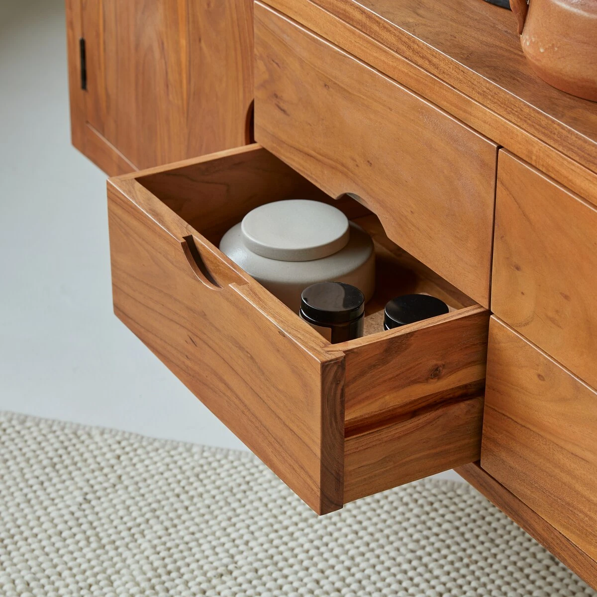 Bonnie Solid Acacia TV Stand 180 Cm Ref. 5319 7 Bonnie Solid Acacia TV Stand 180 Cm Ref. 5319 - Image 5