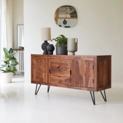 Bonnie Solid Sheesham Sideboard 150 Cm Ref. 2113 -Tikamoon 1200 1200 bonnie solid sheesham sideboard 150 cm 3