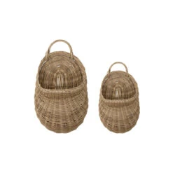 Chloe 2 Wicker Baskets 40 And 55 Cm Ref. 6284