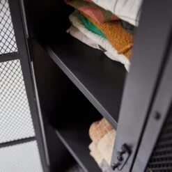 Cléo Kids Metal Mesh Wardrobe Ref. 5446 12 Cléo Kids Metal Mesh Wardrobe Ref. 5446 -Tikamoon 1200 1200 cleo metal mesh kids wardrobe 4