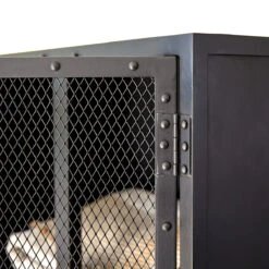 Cléo Metal Mesh Wardrobe Ref. 2737 9 Cléo Metal Mesh Wardrobe Ref. 2737 -Tikamoon 1200 1200 cleo metal mesh wardrobe 2