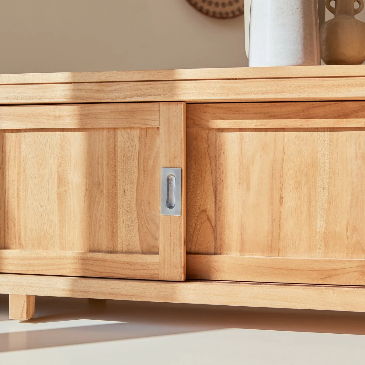 Coffee Tek Solid Teak TV Stand 180 Cm Ref. 118 7 Coffee Tek Solid Teak TV Stand 180 Cm Ref. 118 - Image 5