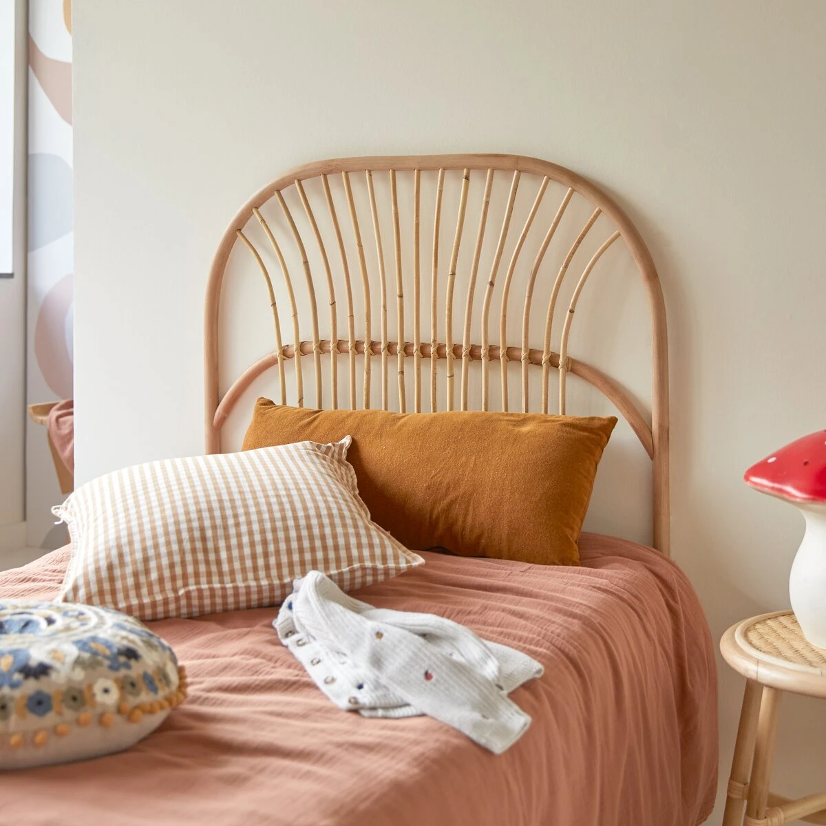 Colette Kids Rattan Headboard 90 Cm Ref. 5509 5 Colette Kids Rattan Headboard 90 Cm Ref. 5509 - Image 3